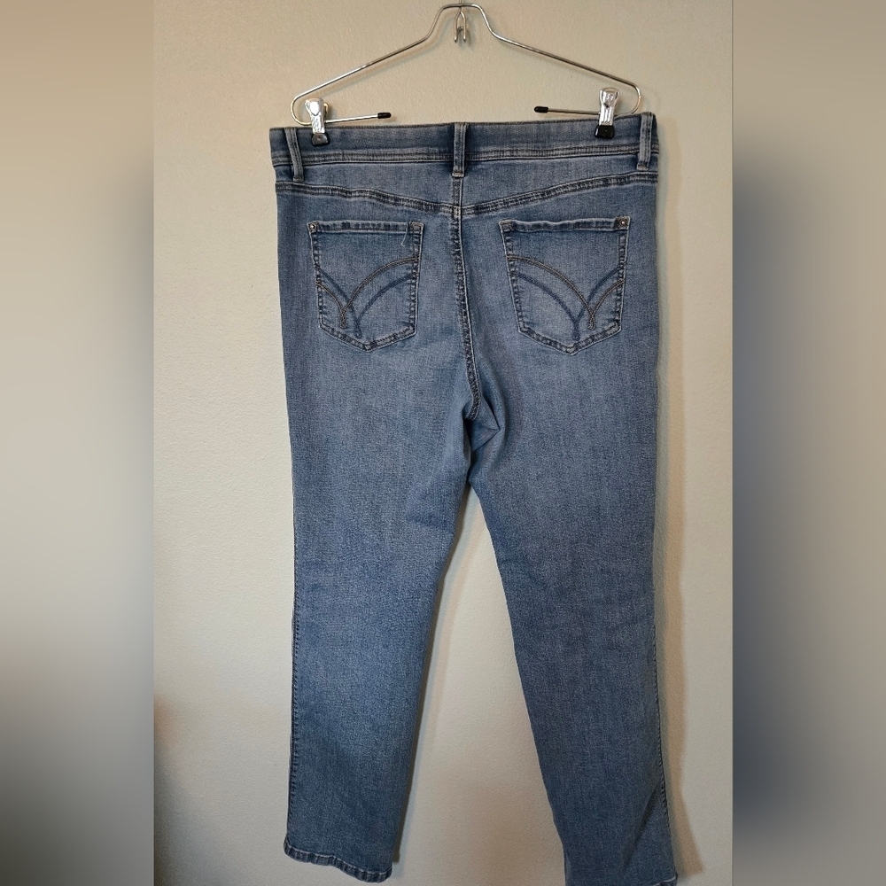 Lincoln Outfitters Straight Leg Jeans Size 14 - Picture 2 of 5
